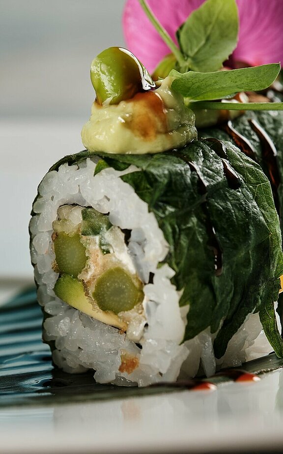Sushirolle vegetarisch